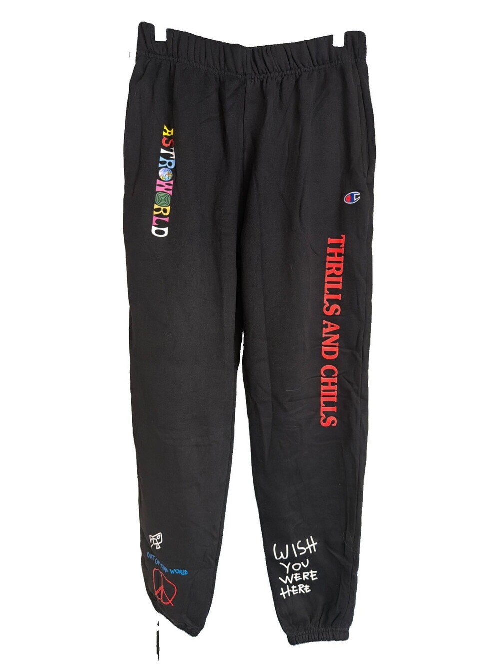 Travis Scott Astroworld World Peace Sweatpants Medium